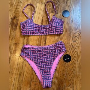 Lulu’s Bikini Set - Pink and Blue